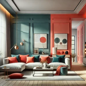 Beautifully painted room